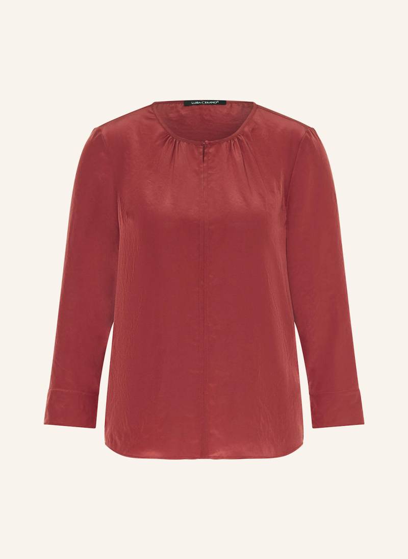 Luisa Cerano Blusenshirt Mit 3/4-Arm rot von LUISA CERANO