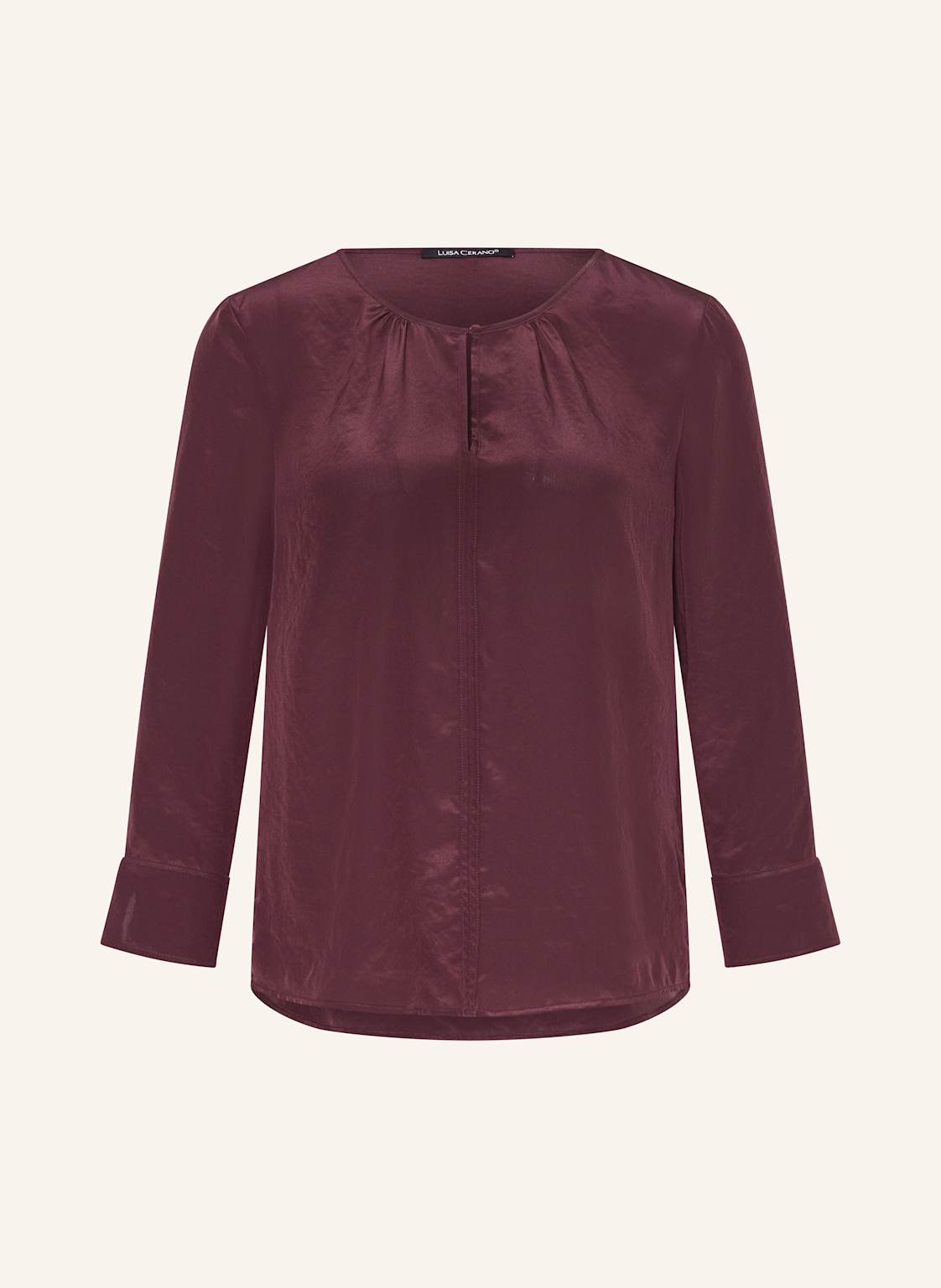 Luisa Cerano Blusenshirt Mit 3/4-Arm rot von LUISA CERANO