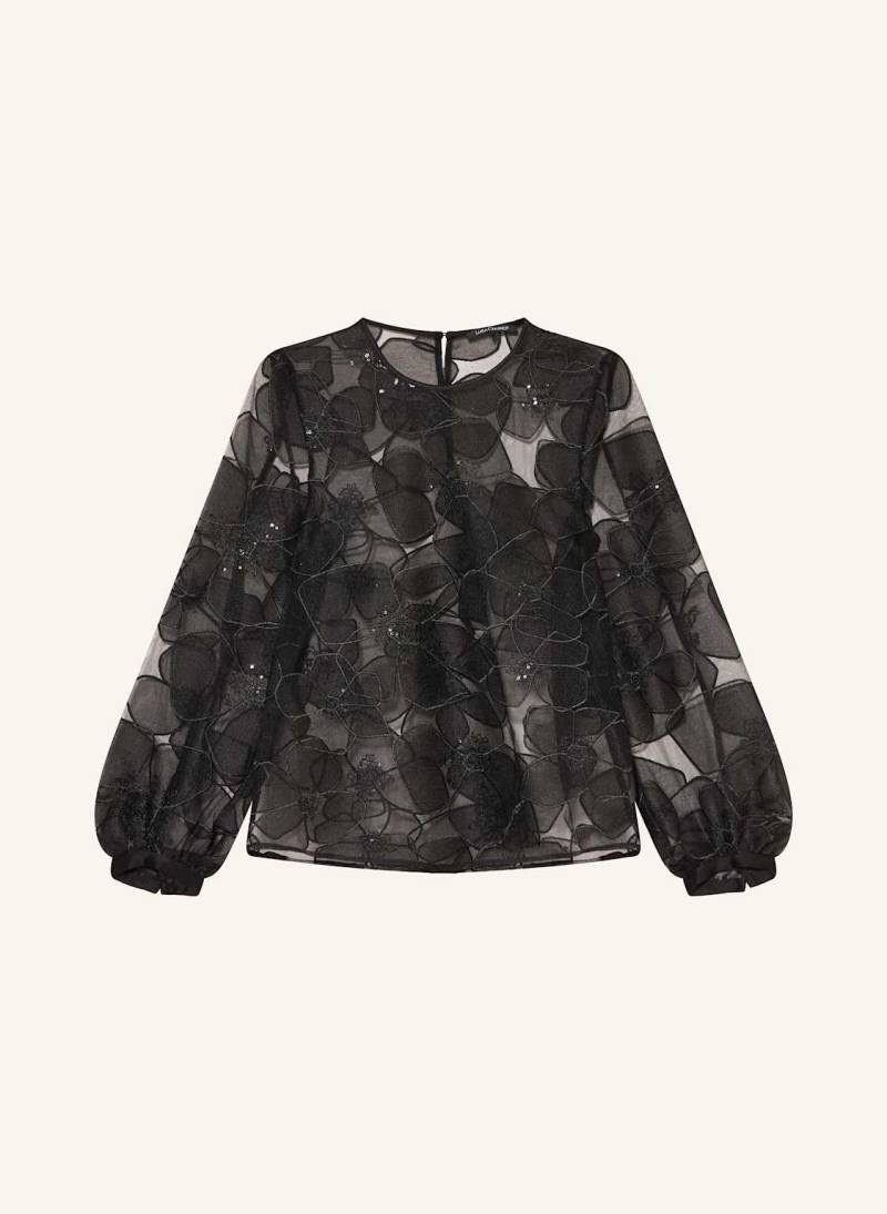 Luisa Cerano Blusenshirt Mit Pailletten schwarz von LUISA CERANO