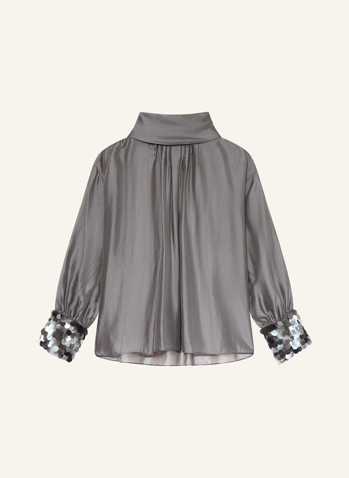 Luisa Cerano Blusenshirt Mit Pailletten silber von LUISA CERANO