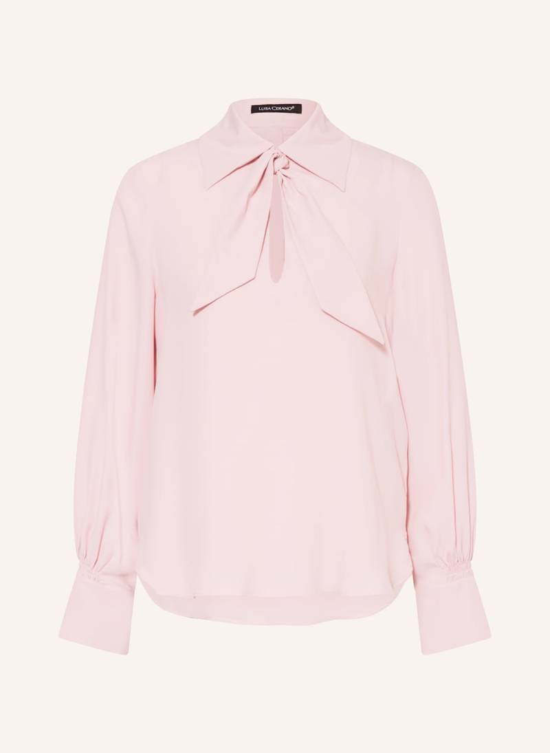 Luisa Cerano Blusenshirt Mit Seide rosa von LUISA CERANO