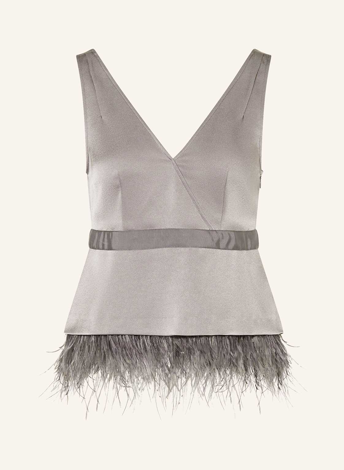 Luisa Cerano Blusentop silber von LUISA CERANO