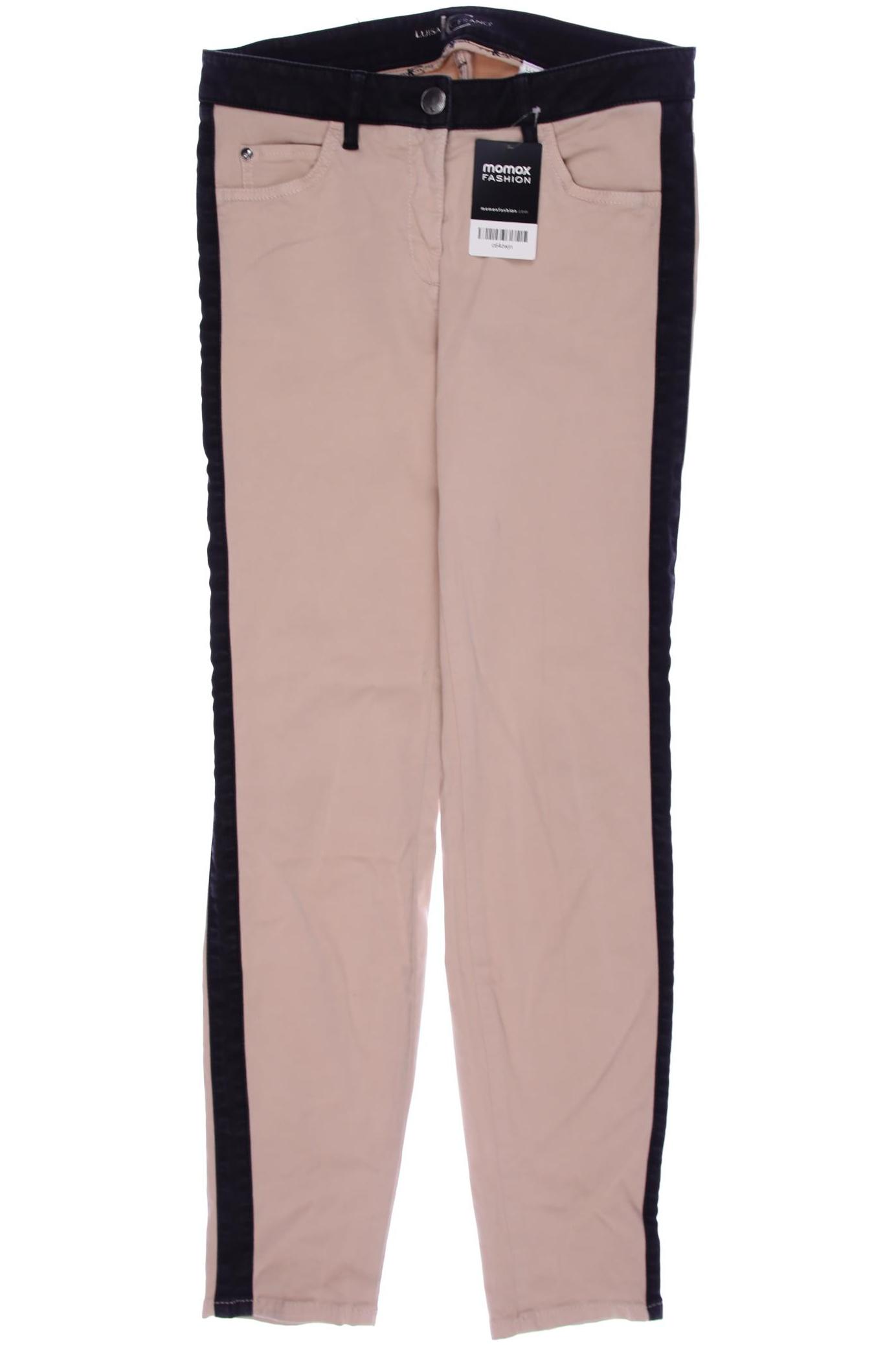 Luisa Cerano Damen Jeans, beige von LUISA CERANO