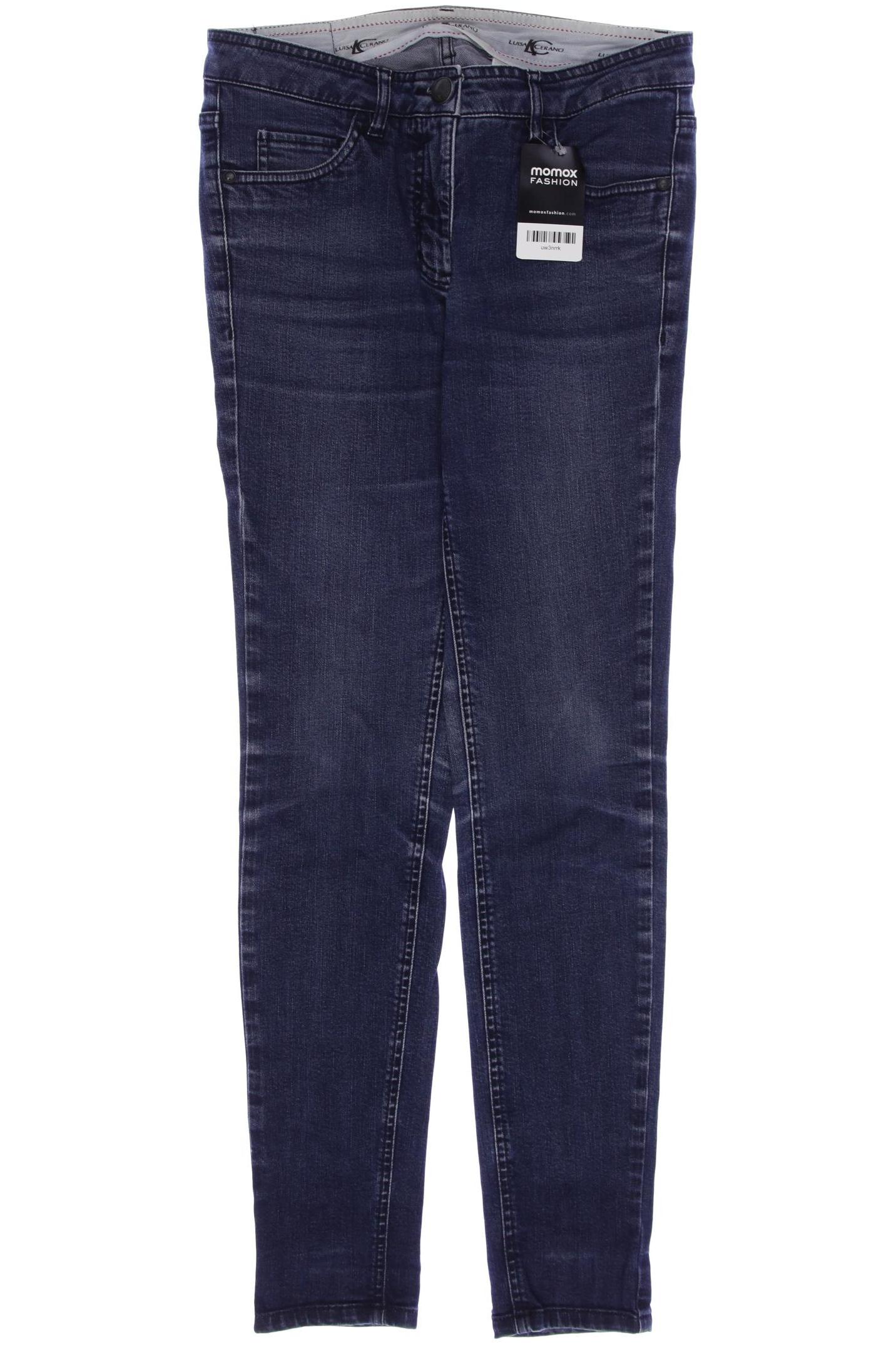 Luisa Cerano Damen Jeans, blau von LUISA CERANO