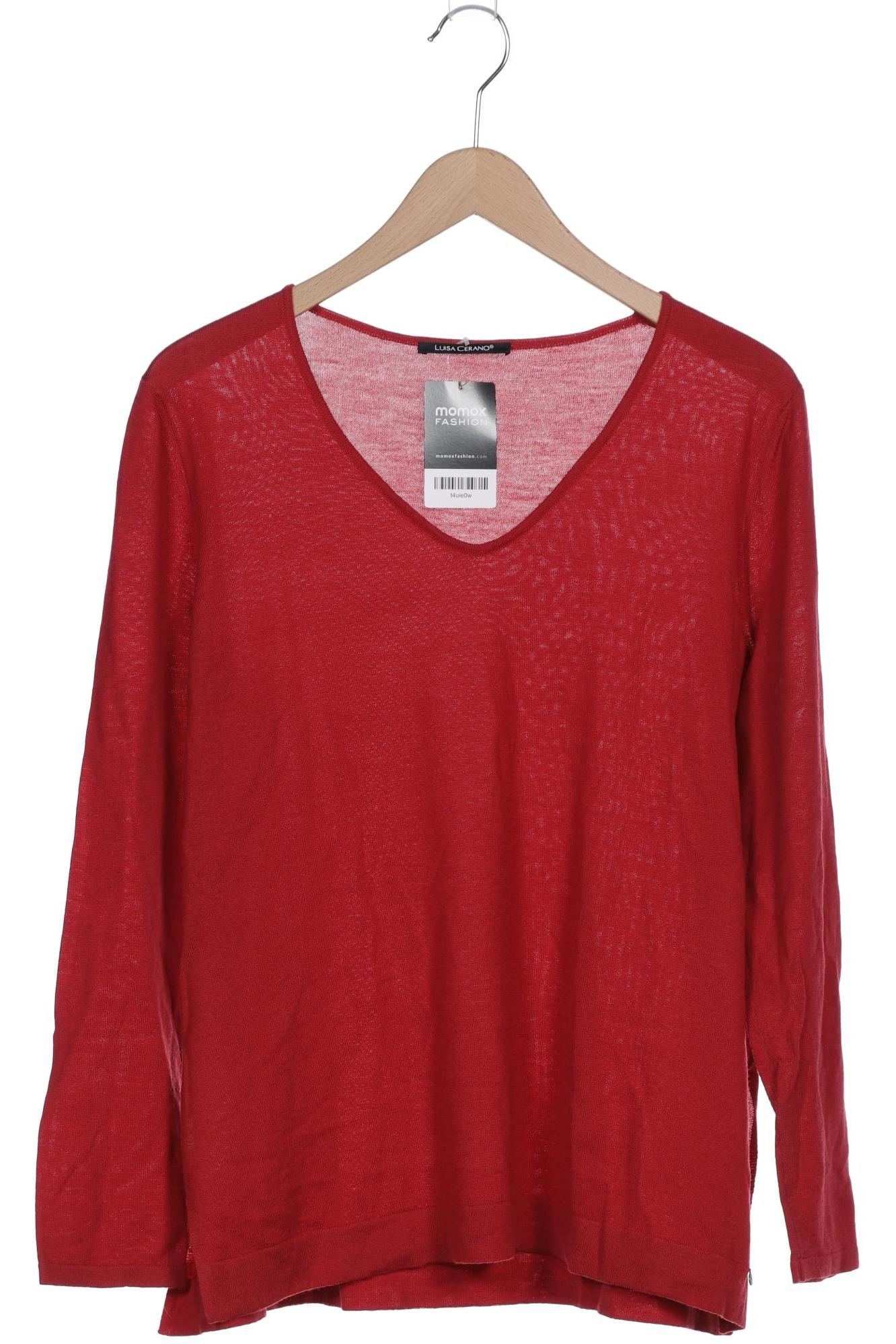 Luisa Cerano Damen Pullover, rot von LUISA CERANO