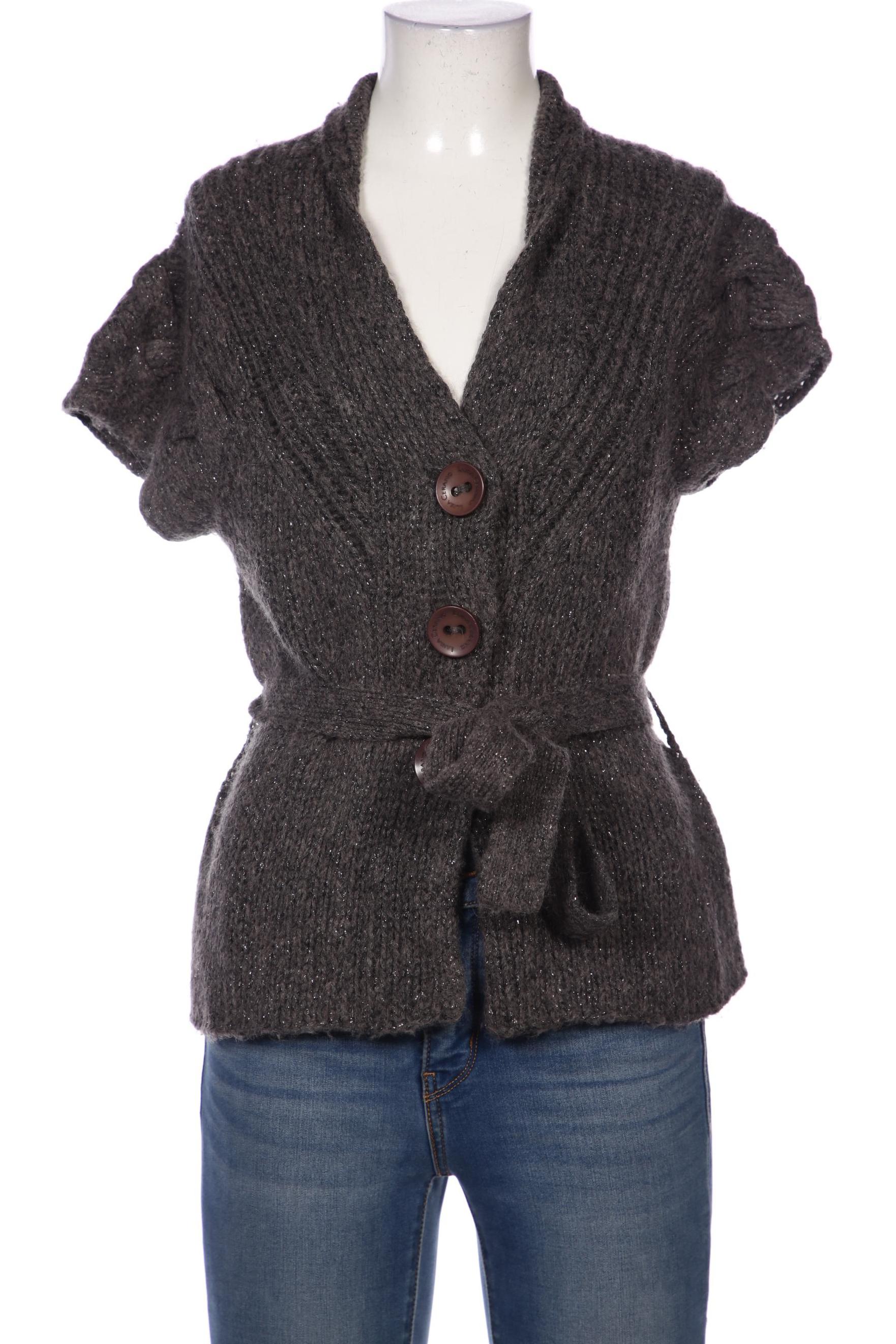 Luisa Cerano Damen Strickjacke, grau von LUISA CERANO