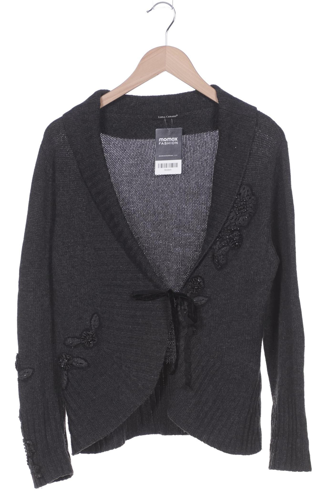 Luisa Cerano Damen Strickjacke, grau von LUISA CERANO