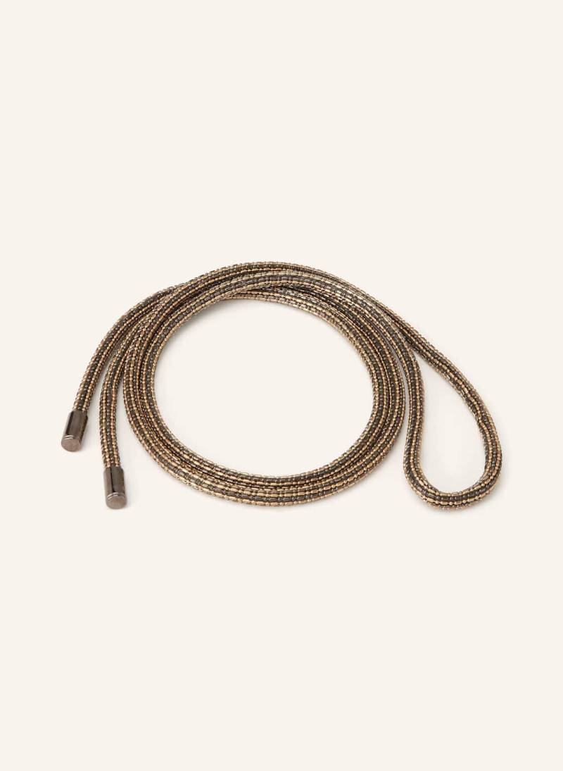 Luisa Cerano Gürtel Aus Schmucksteinen gold von LUISA CERANO