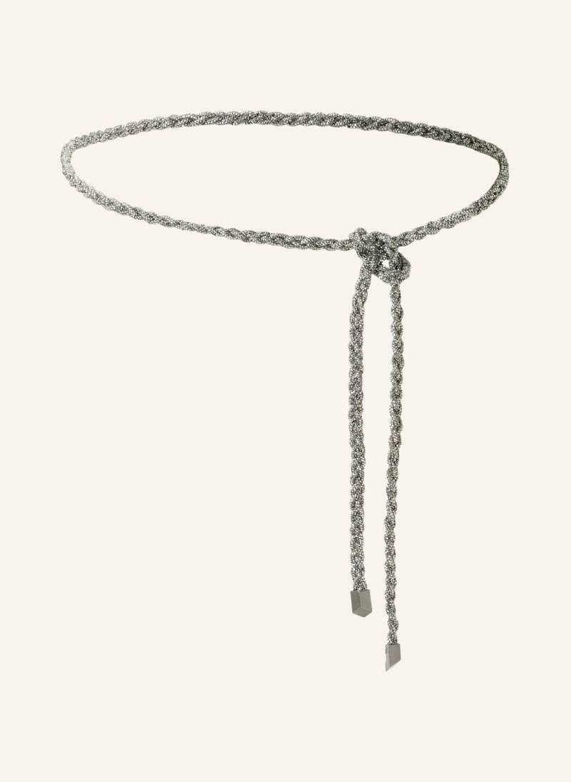 Luisa Cerano Gürtel Mit Schmucksteinen schwarz von LUISA CERANO