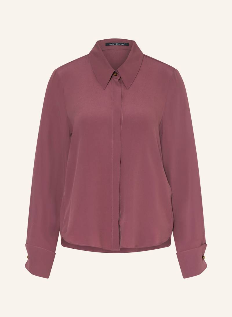 Luisa Cerano Hemdbluse Mit Seide rot von LUISA CERANO
