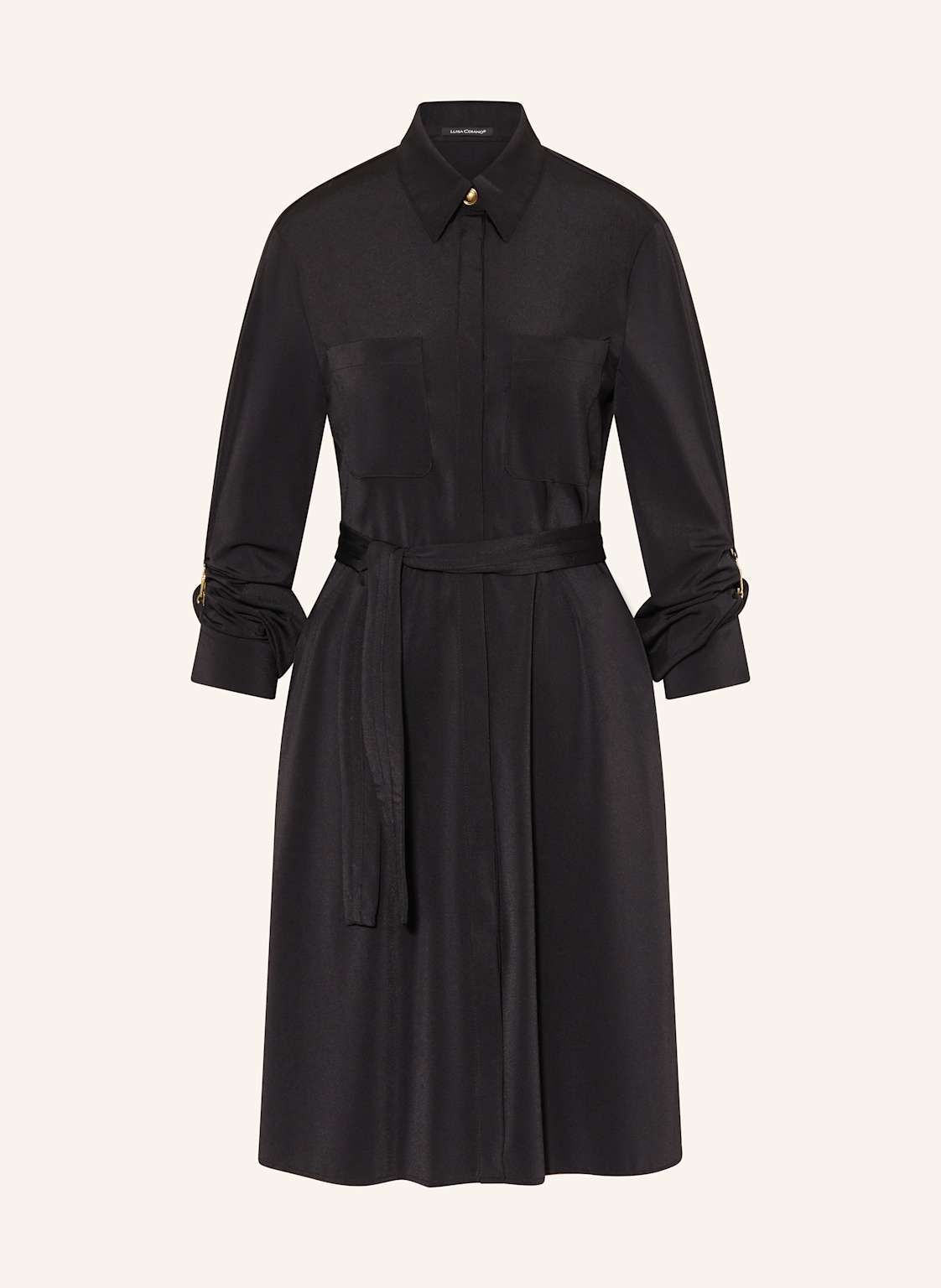 Luisa Cerano Hemdblusenkleid schwarz von LUISA CERANO