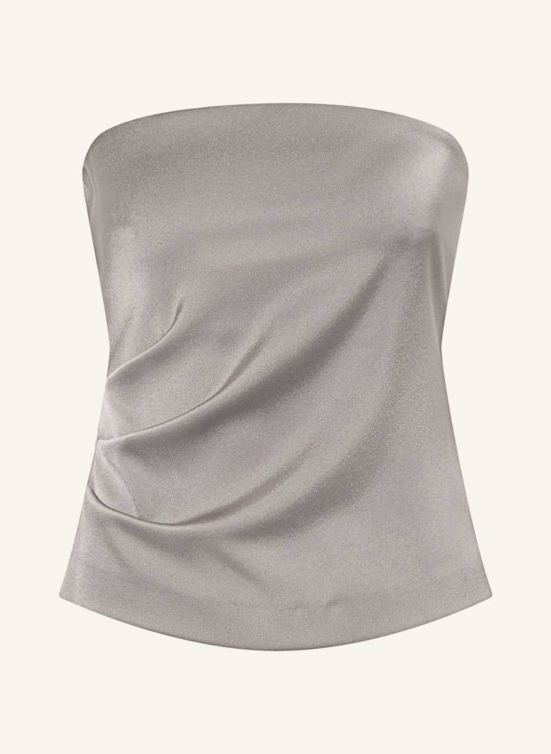 Luisa Cerano Off-Shoulder-Top silber von LUISA CERANO