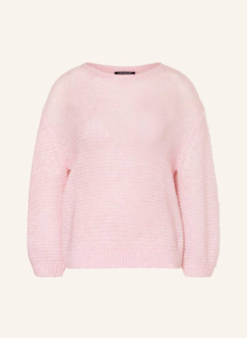 Luisa Cerano Pullover Mit Alpaka rosa von LUISA CERANO