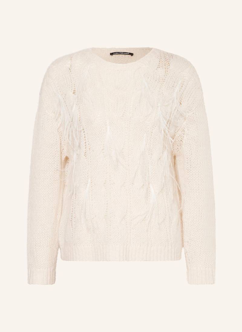 Luisa Cerano Pullover weiss von LUISA CERANO