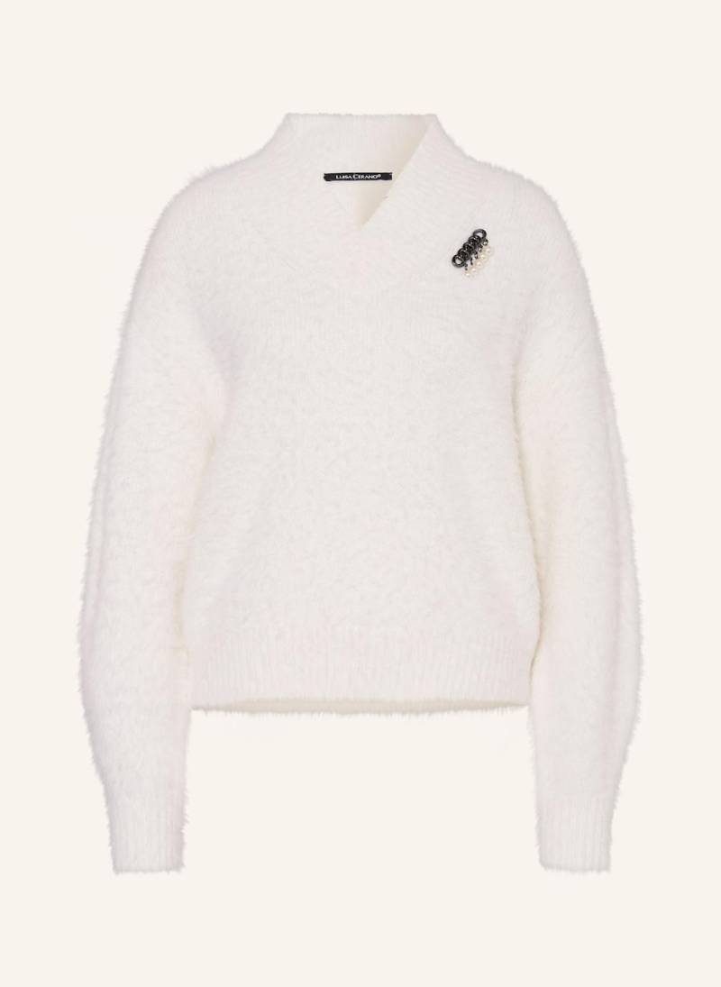 Luisa Cerano Pullover weiss von LUISA CERANO