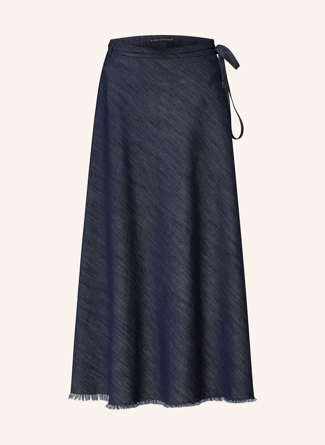 Luisa Cerano Rock In Jeansoptik blau von LUISA CERANO