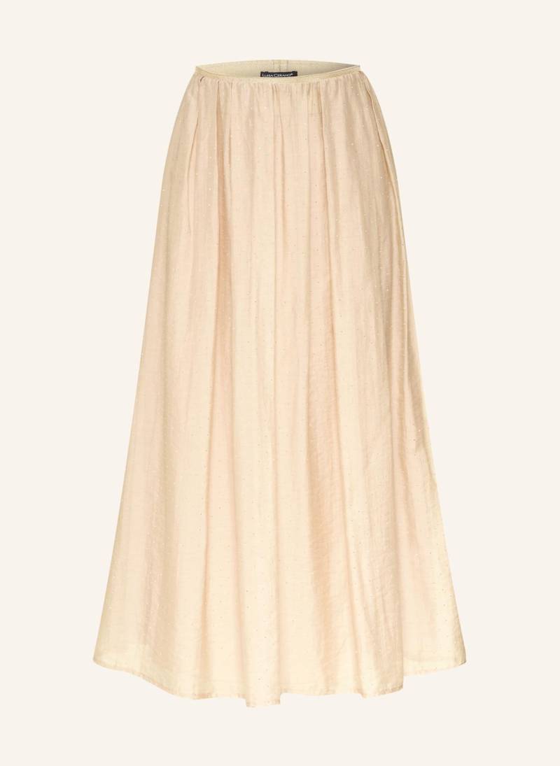 Luisa Cerano Rock Mit Schmucksteinen beige von LUISA CERANO