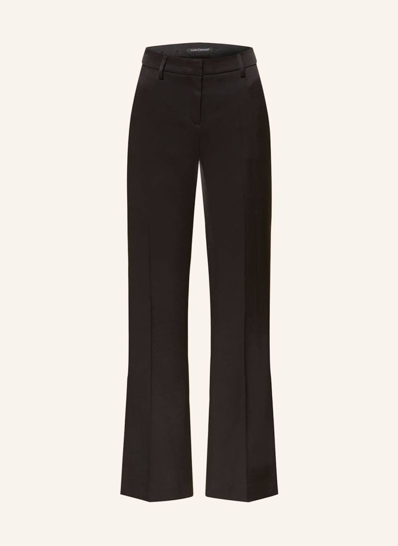 Luisa Cerano Satinhose schwarz von LUISA CERANO