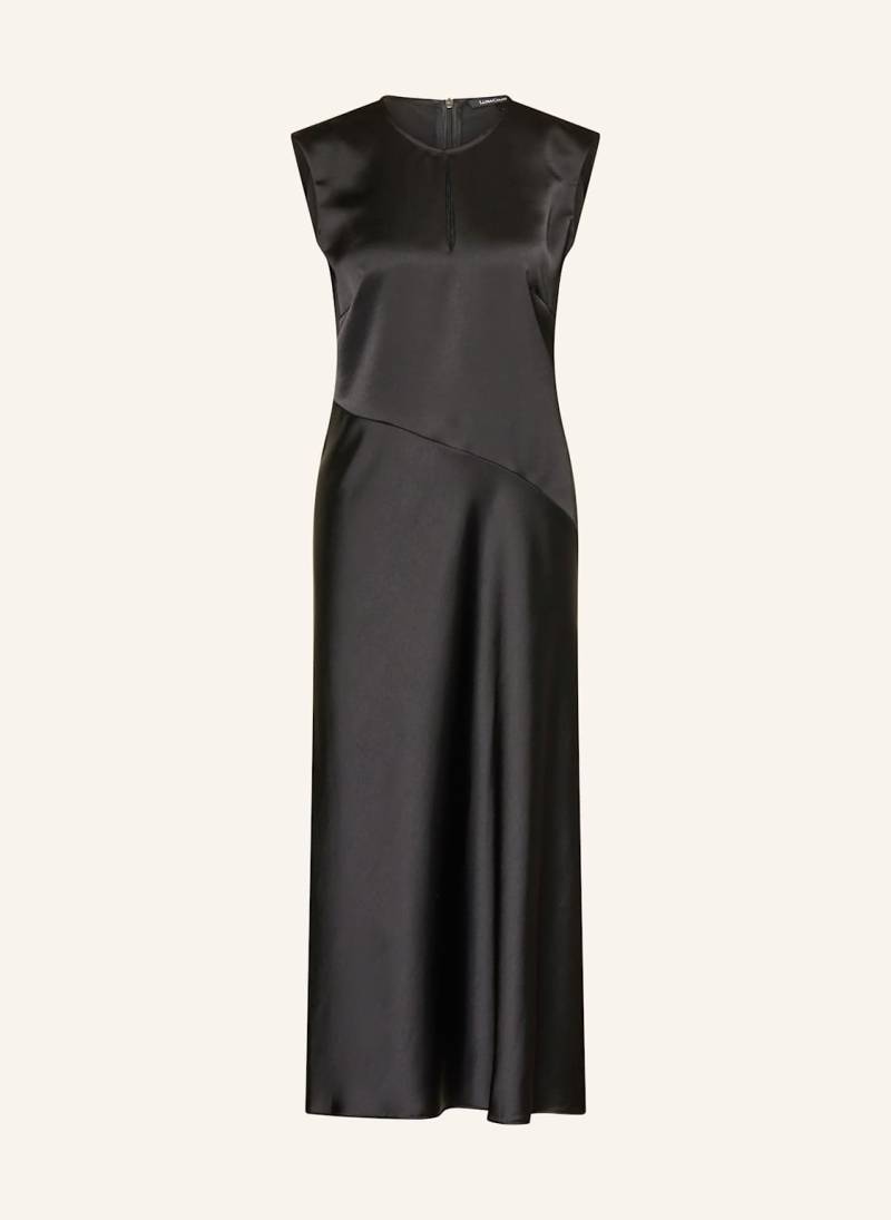 Luisa Cerano Satinkleid schwarz von LUISA CERANO