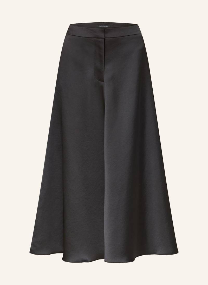 Luisa Cerano Satinrock schwarz von LUISA CERANO