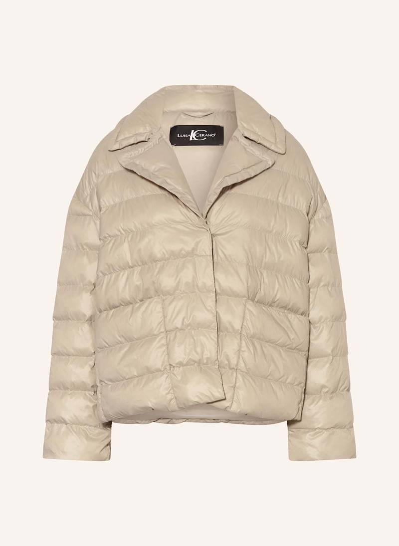 Luisa Cerano Steppjacke grau von LUISA CERANO