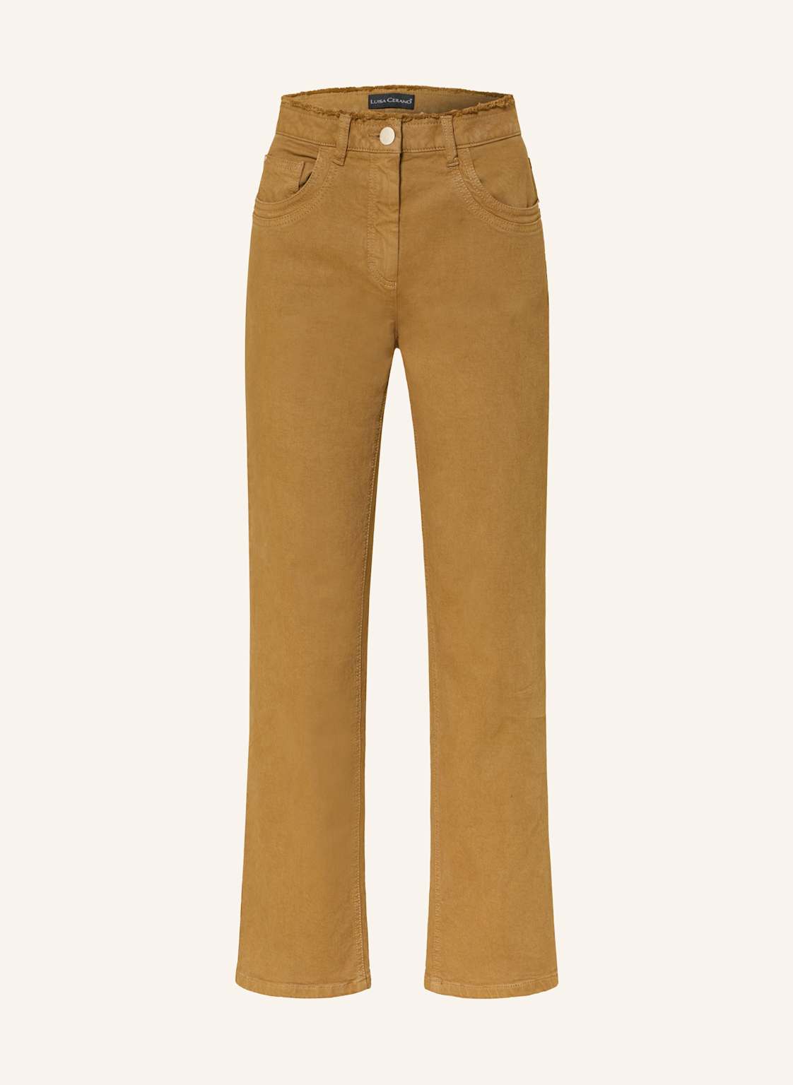 Luisa Cerano Straight Jeans braun Luisa Cerano Straight Jeans braun von LUISA CERANO