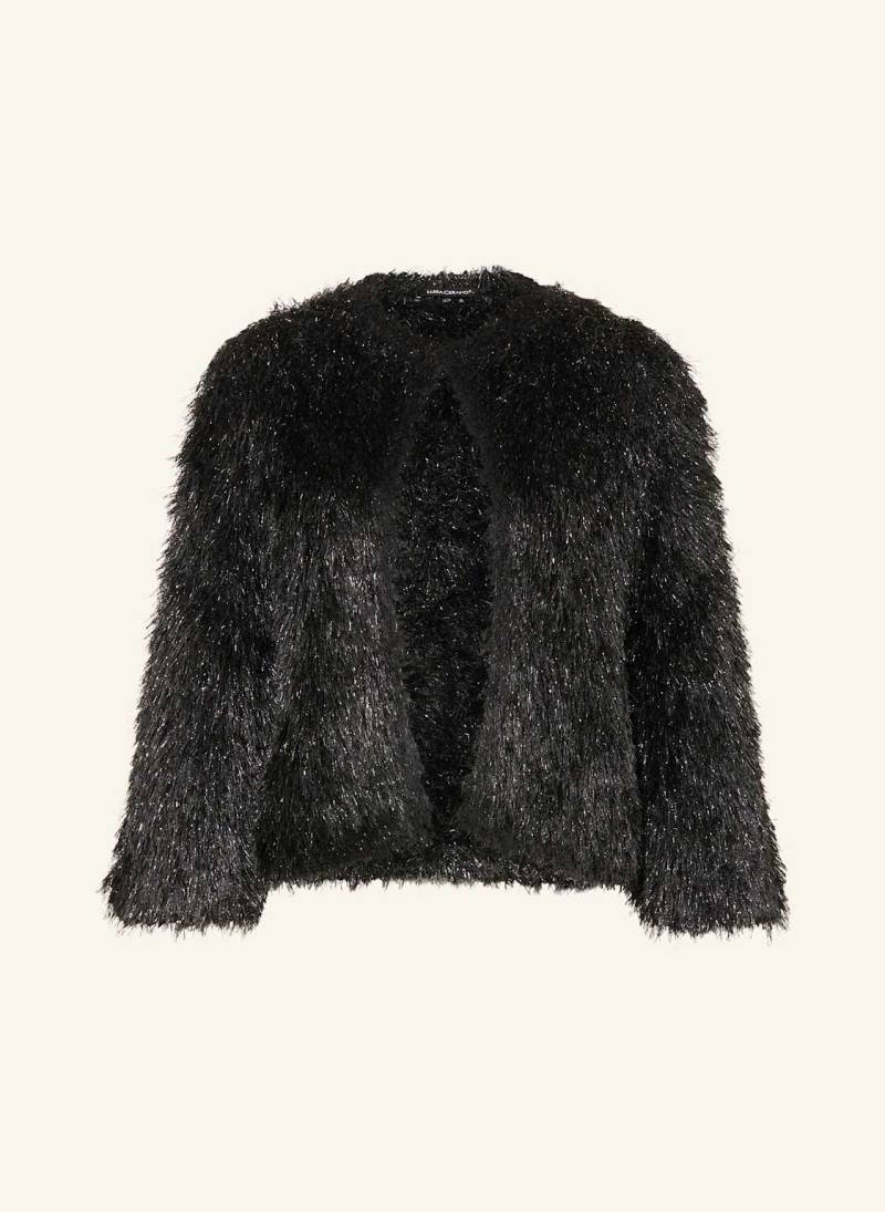 Luisa Cerano Strickhülle Mit Glitzergarn schwarz von LUISA CERANO