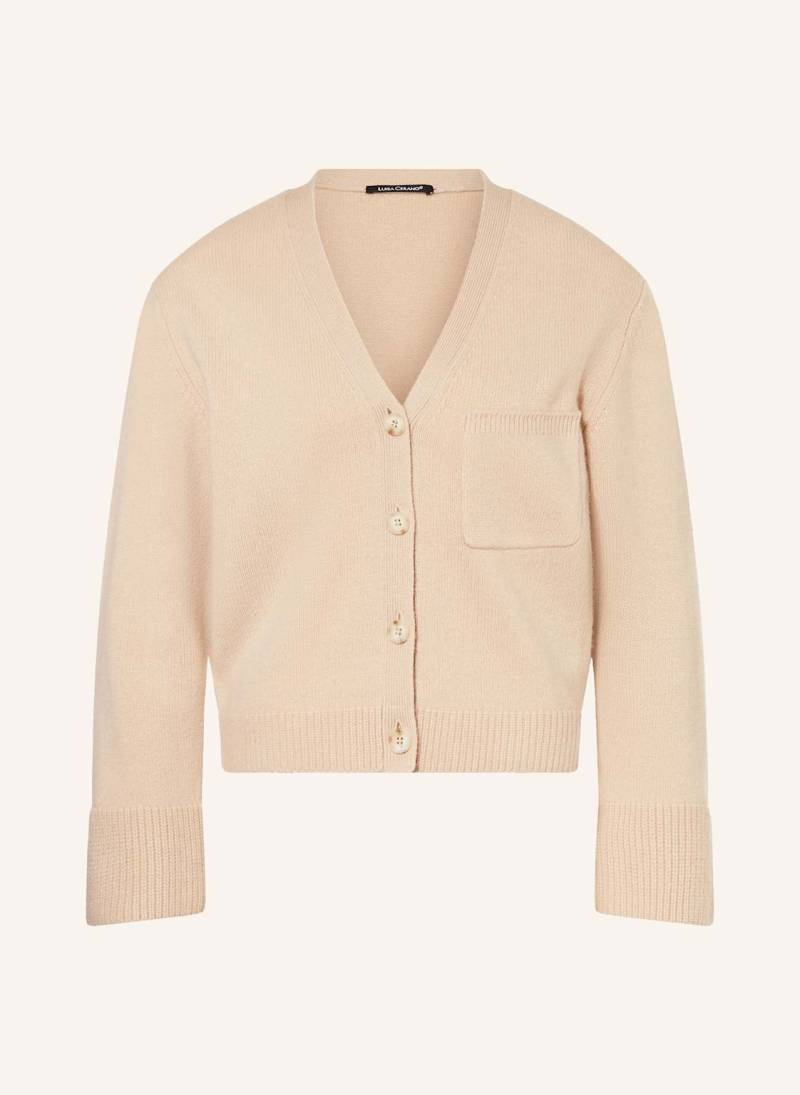 Luisa Cerano Strickjacke beige von LUISA CERANO