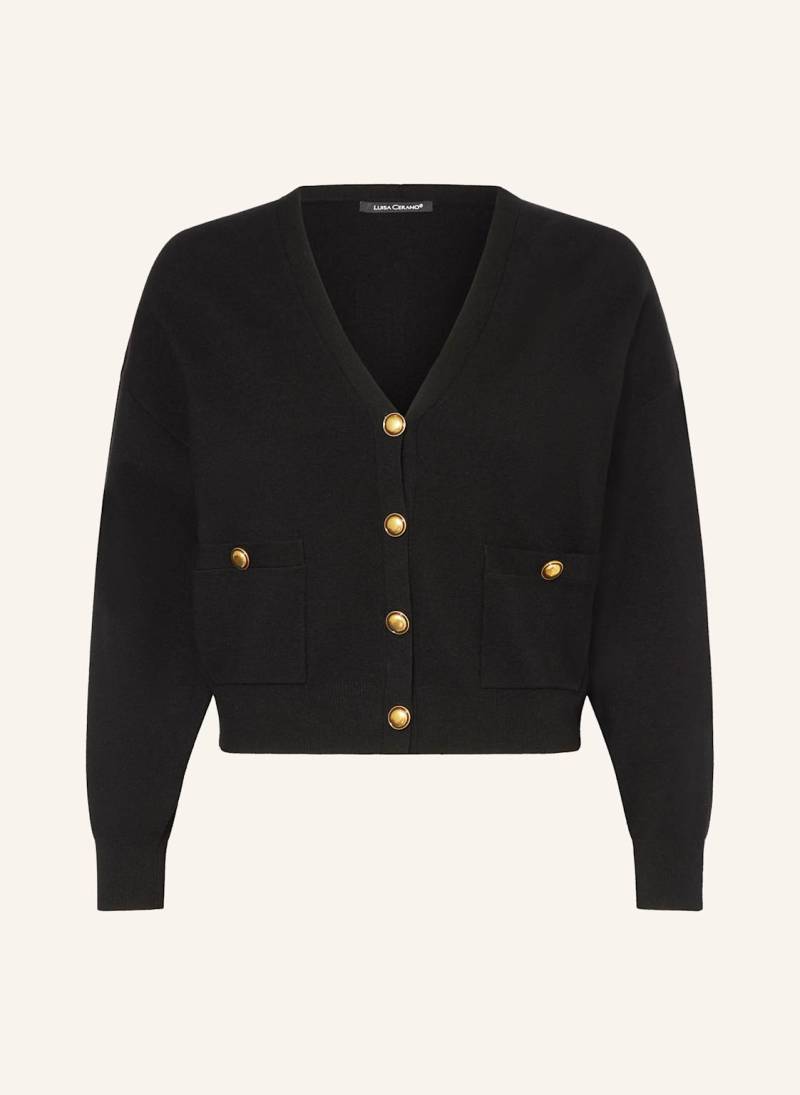 Luisa Cerano Strickjacke schwarz von LUISA CERANO