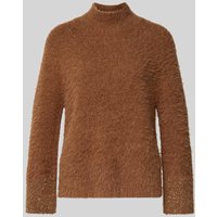 Luisa Cerano Strickpullover mit Stehkragen in Camel, Größe 34 Luisa Cerano Strickpullover mit Stehkragen in Camel, Größe 34 von LUISA CERANO