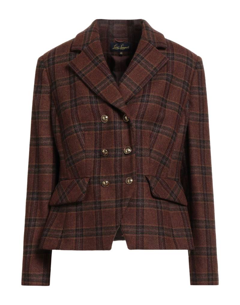LUISA SPAGNOLI Blazer Damen Schokobraun von LUISA SPAGNOLI