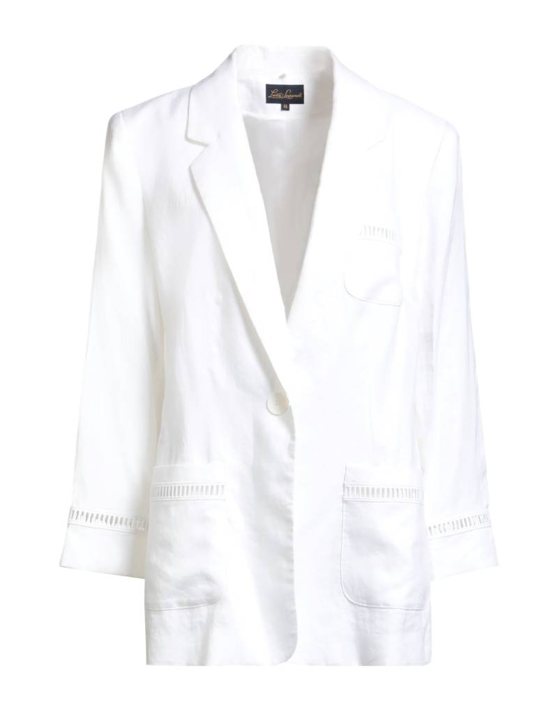 LUISA SPAGNOLI Blazer Damen Weiß von LUISA SPAGNOLI