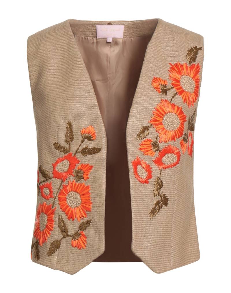 LUISA SPAGNOLI Couture-weste Damen Sand von LUISA SPAGNOLI