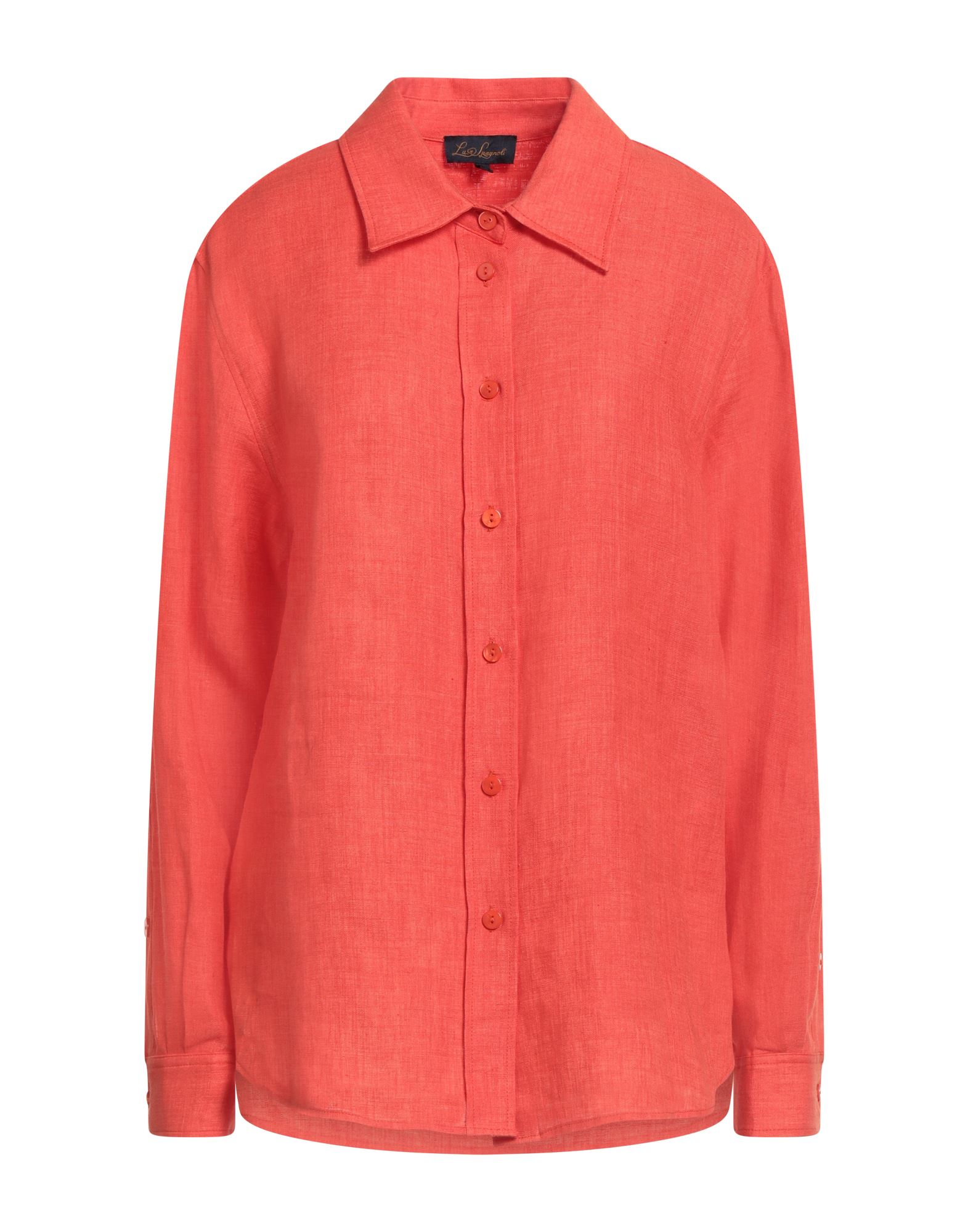 LUISA SPAGNOLI Hemd Damen Orange LUISA SPAGNOLI Hemd Damen Orange von LUISA SPAGNOLI