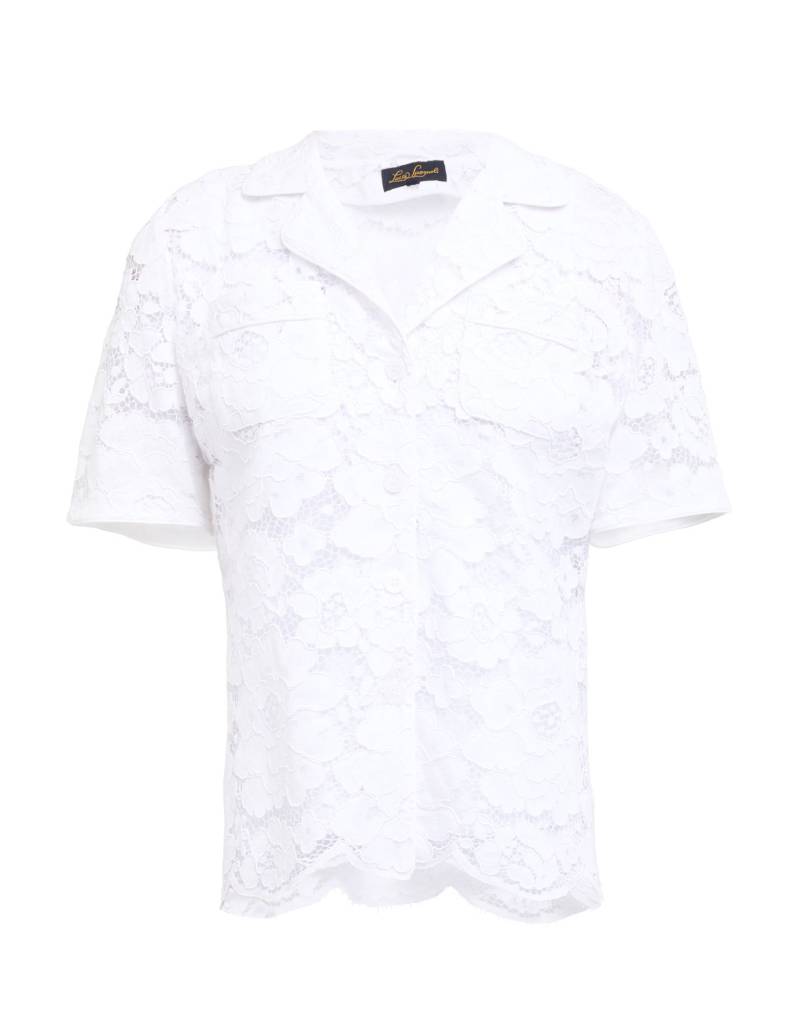 LUISA SPAGNOLI Hemd Damen Weiß von LUISA SPAGNOLI