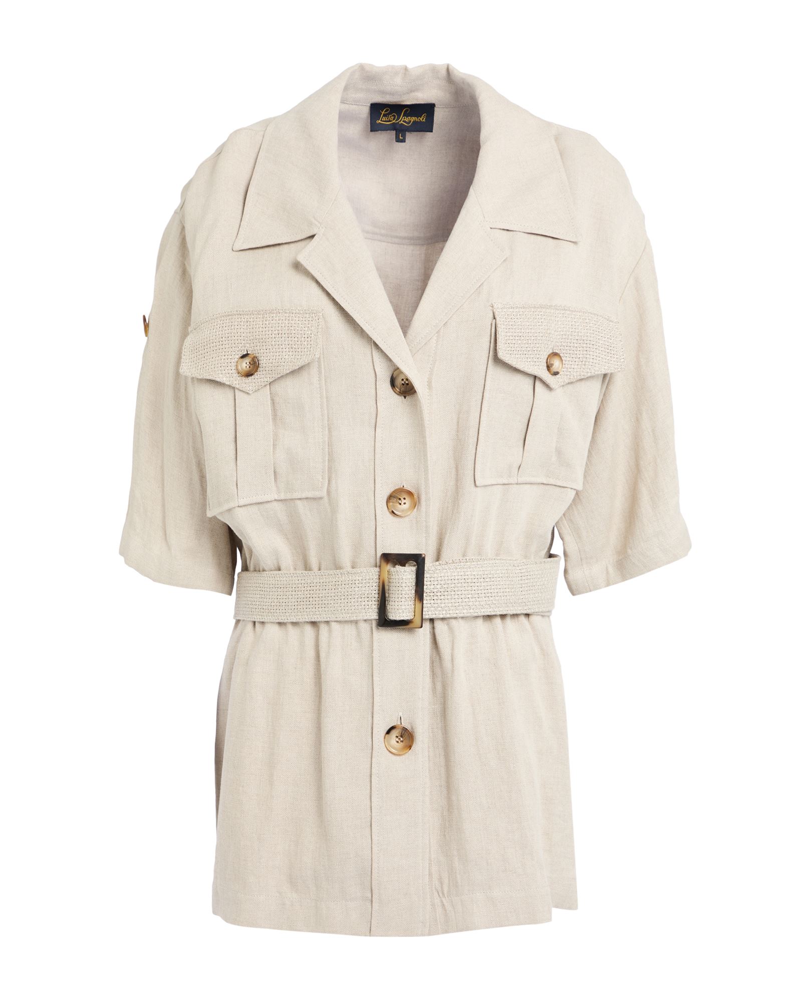 LUISA SPAGNOLI Jacke & Anorak Damen Beige LUISA SPAGNOLI Jacke & Anorak Damen Beige von LUISA SPAGNOLI
