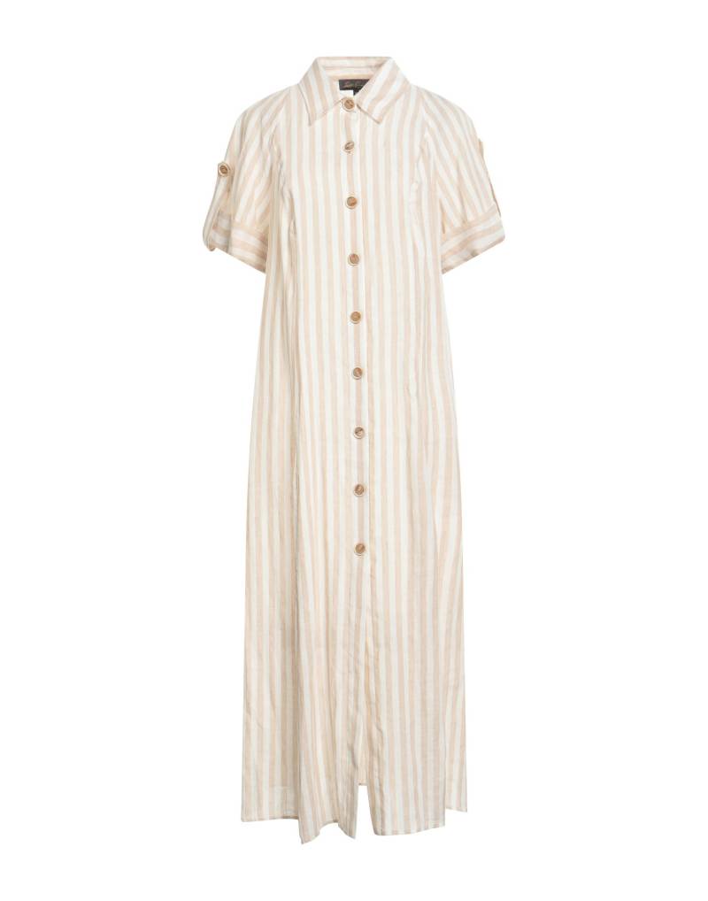 LUISA SPAGNOLI Maxi-kleid Damen Beige von LUISA SPAGNOLI