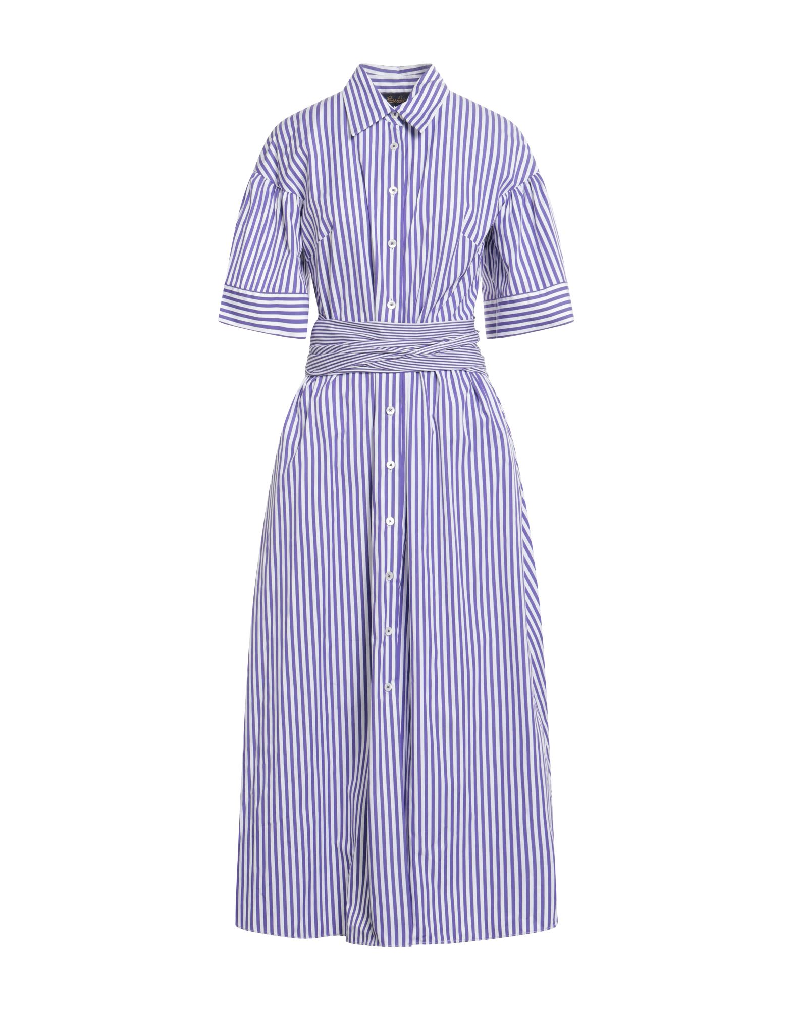 LUISA SPAGNOLI Maxi-kleid Damen Violett LUISA SPAGNOLI Maxi-kleid Damen Violett von LUISA SPAGNOLI