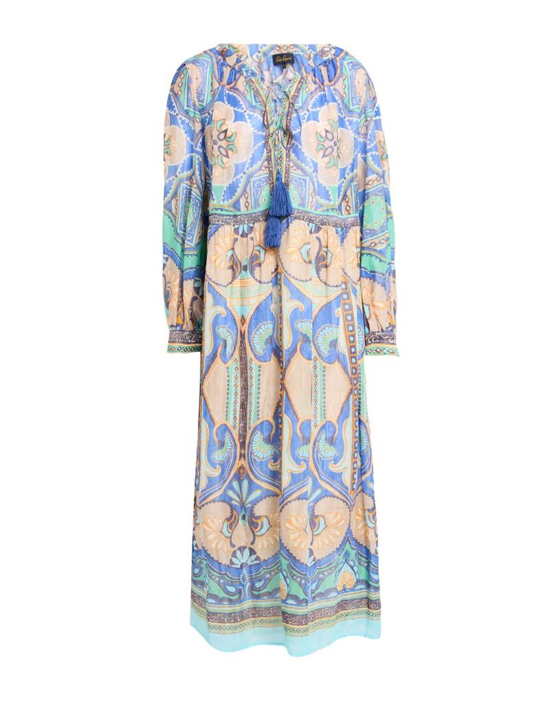 LUISA SPAGNOLI Midi-kleid Damen Blau von LUISA SPAGNOLI