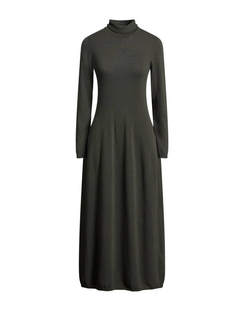 LUISA SPAGNOLI Midi-kleid Damen Dunkelgrün von LUISA SPAGNOLI