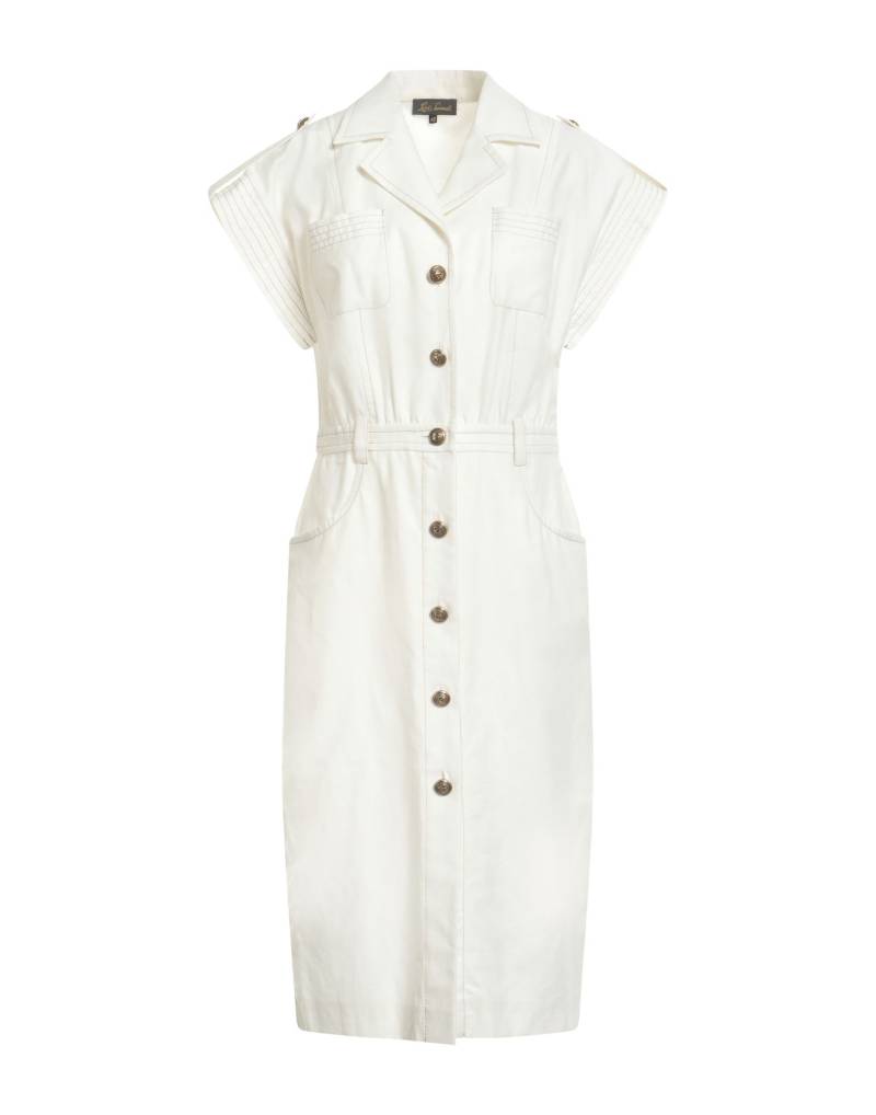 LUISA SPAGNOLI Midi-kleid Damen Elfenbein von LUISA SPAGNOLI