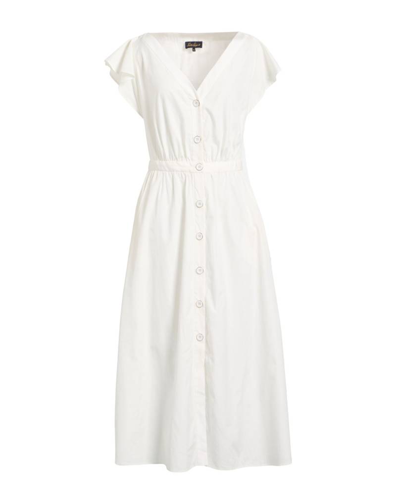 LUISA SPAGNOLI Midi-kleid Damen Elfenbein von LUISA SPAGNOLI