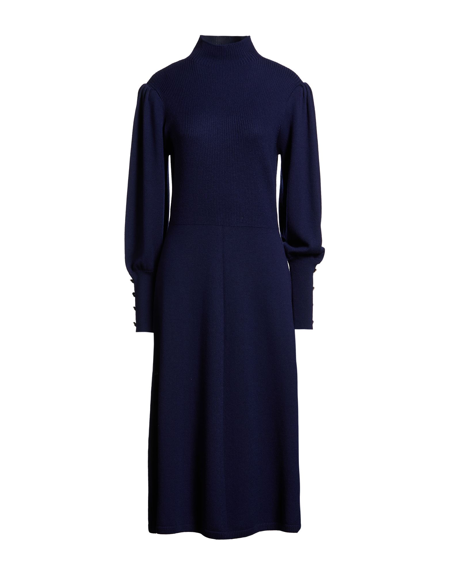 LUISA SPAGNOLI Midi-kleid Damen Marineblau von LUISA SPAGNOLI