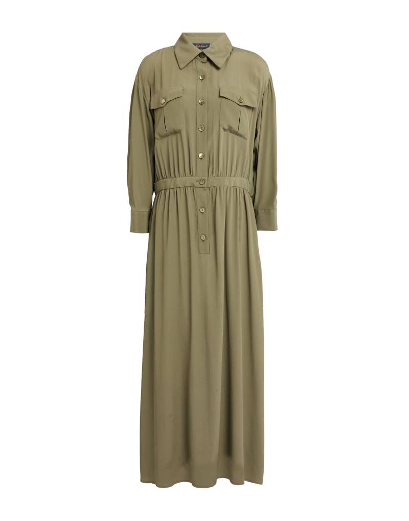 LUISA SPAGNOLI Midi-kleid Damen Militärgrün von LUISA SPAGNOLI