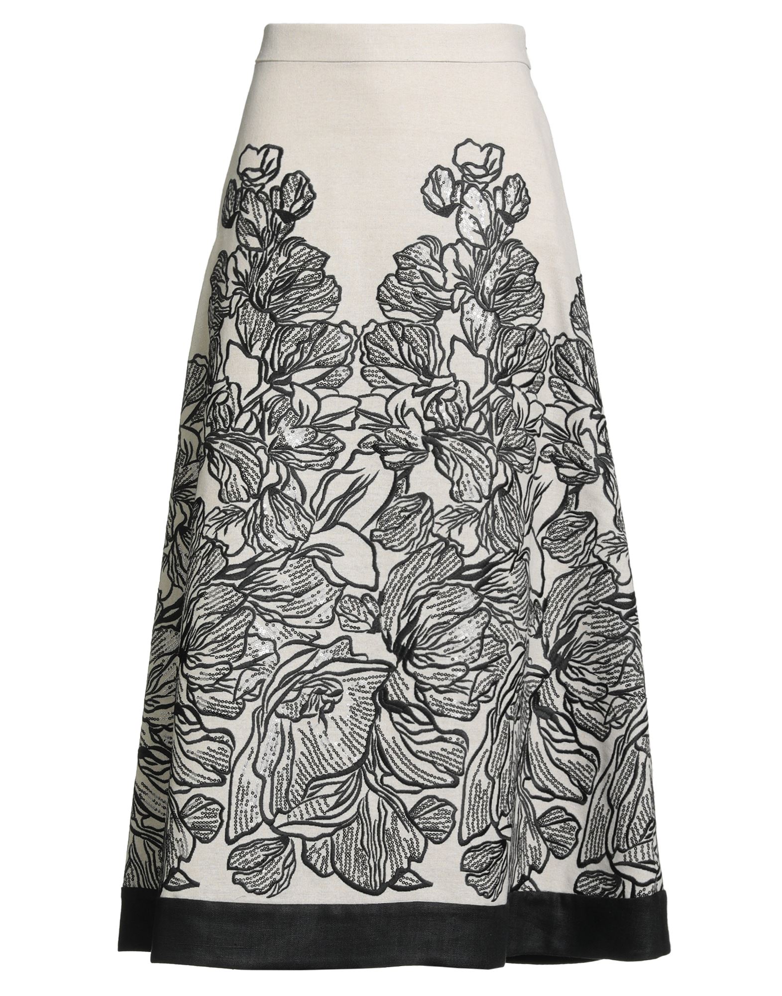 LUISA SPAGNOLI Midi-rock Damen Beige von LUISA SPAGNOLI