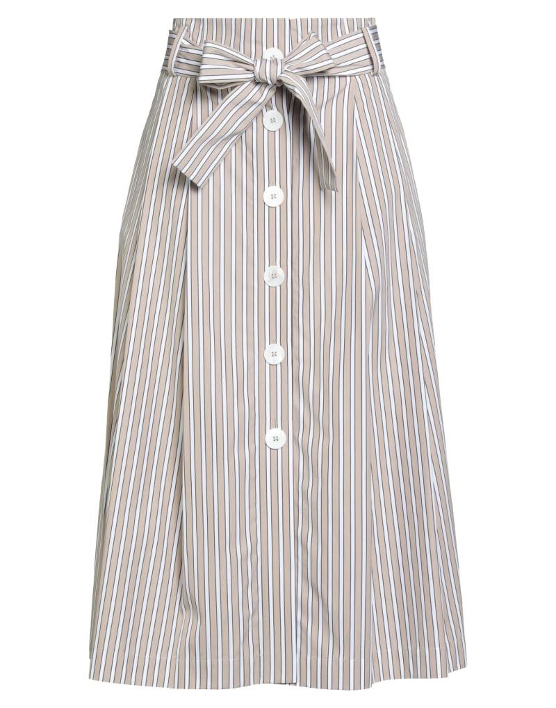 LUISA SPAGNOLI Midi-rock Damen Khaki von LUISA SPAGNOLI