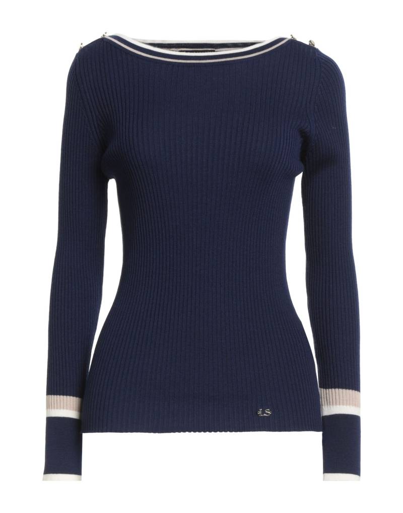 LUISA SPAGNOLI Pullover Damen Marineblau von LUISA SPAGNOLI