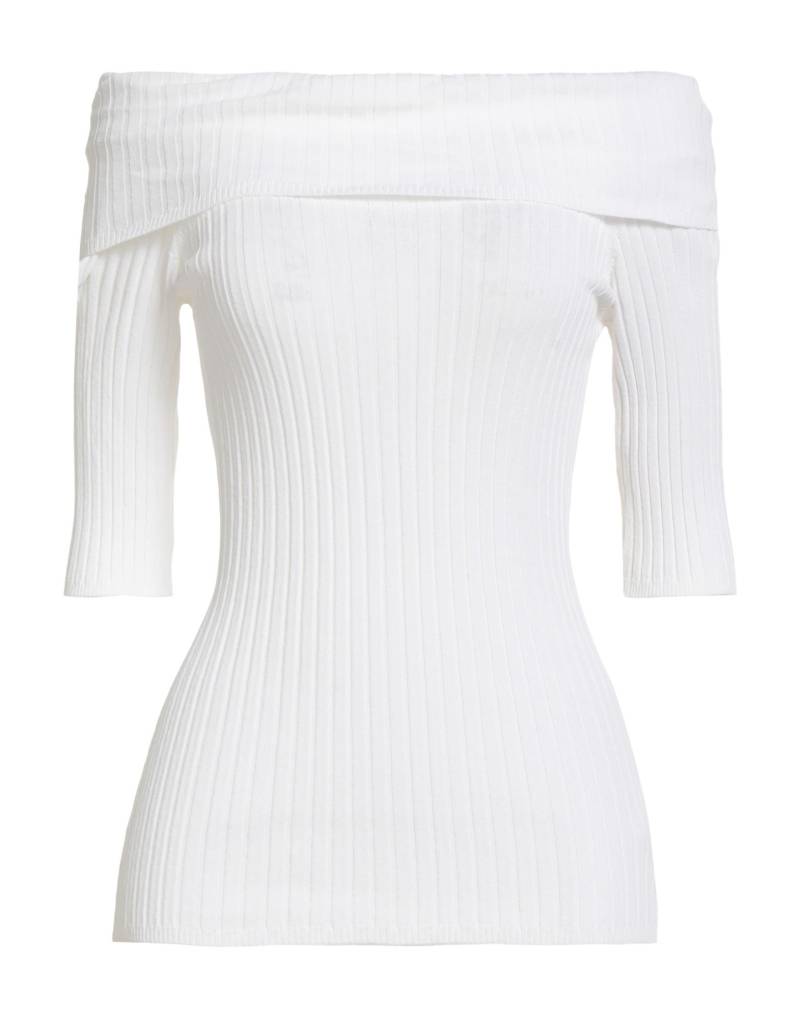 LUISA SPAGNOLI Pullover Damen Weiß von LUISA SPAGNOLI