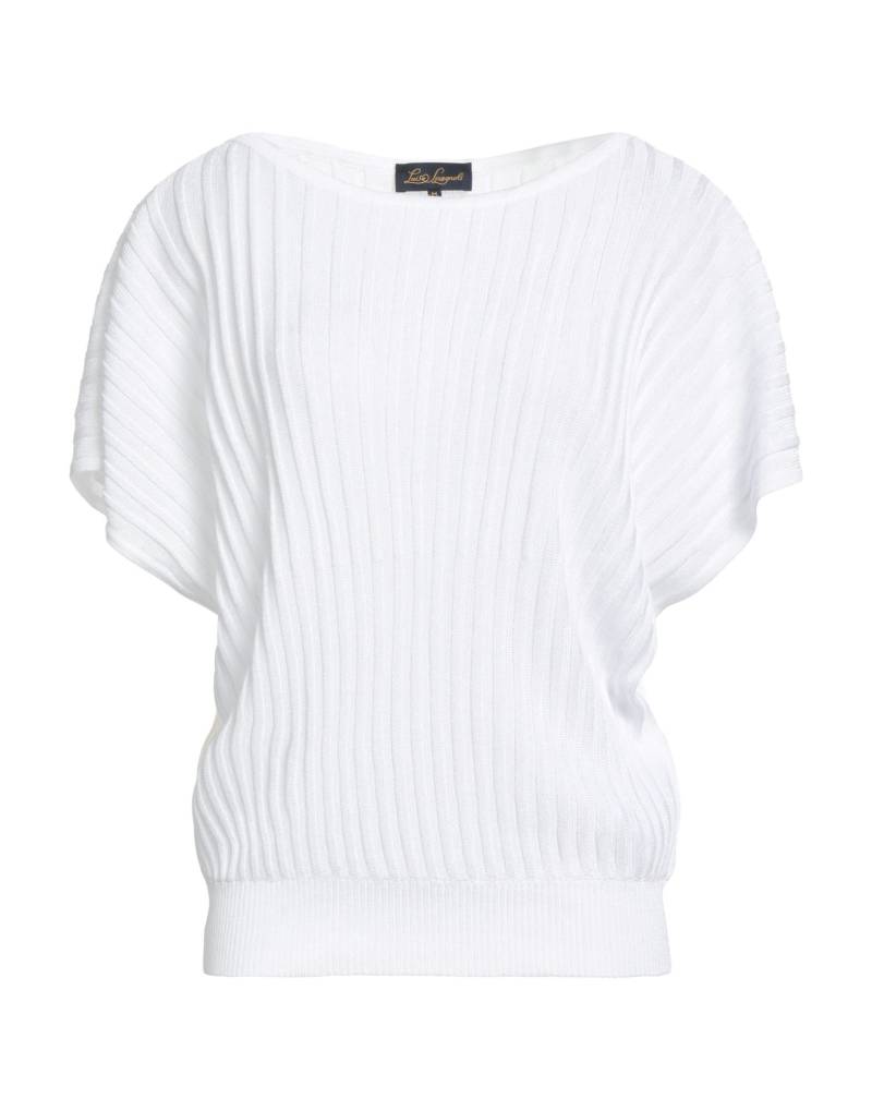 LUISA SPAGNOLI Pullover Damen Weiß von LUISA SPAGNOLI