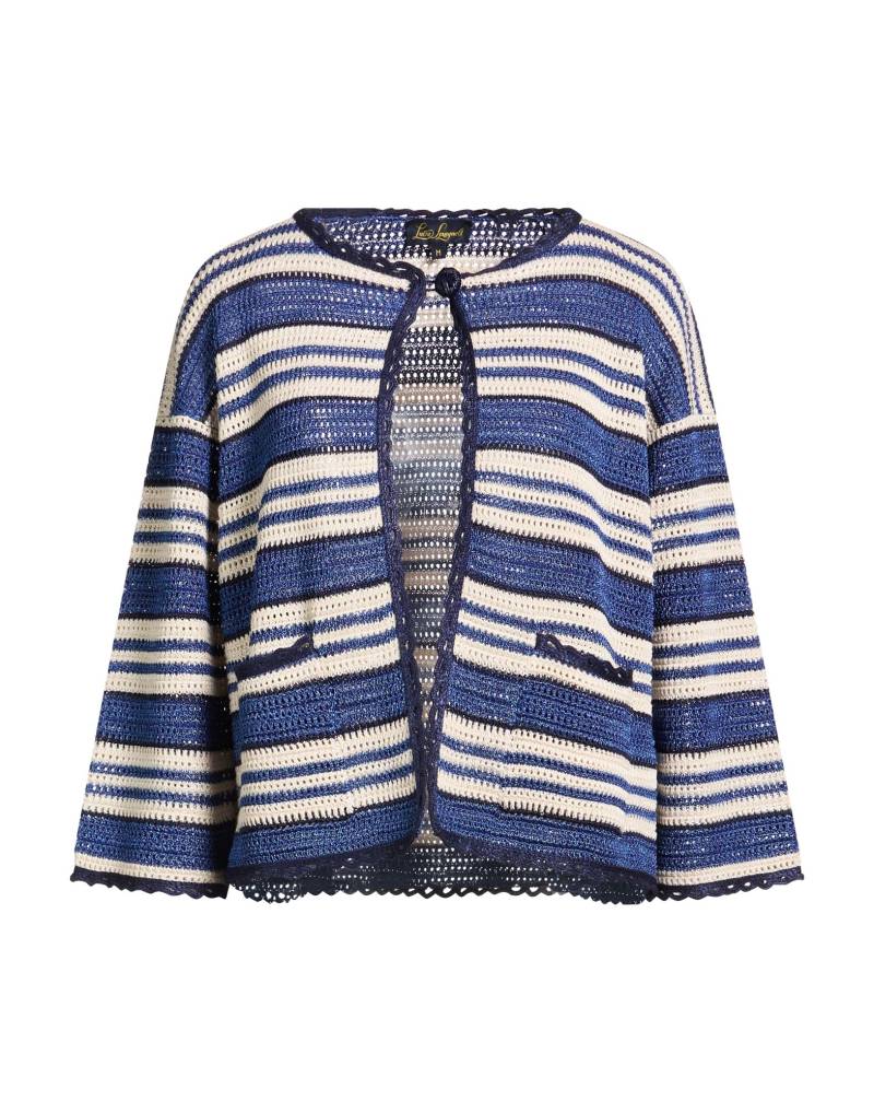LUISA SPAGNOLI Strickjacke Damen Blau von LUISA SPAGNOLI